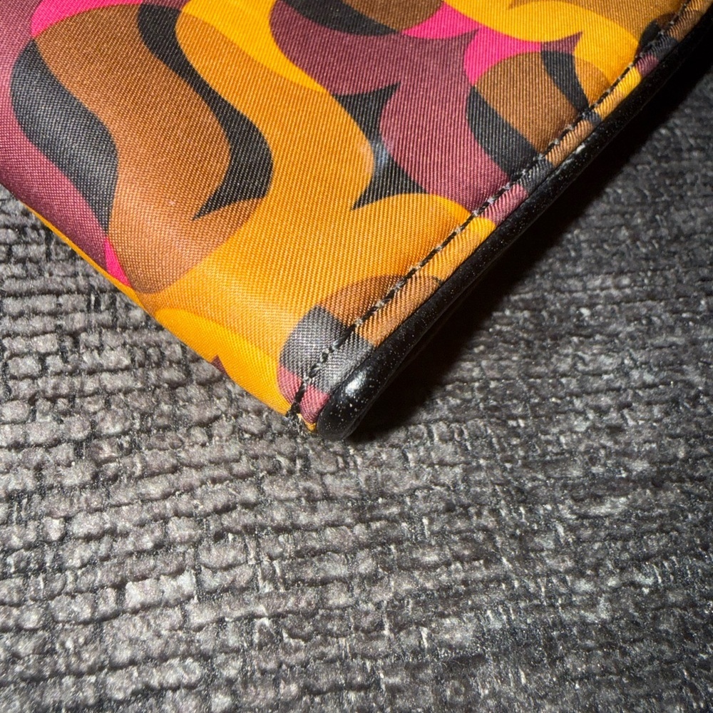 Y2K Vera Bradley Modern Lights Push Lock Wallet Zip Around Clutch - Picture 5 of 12